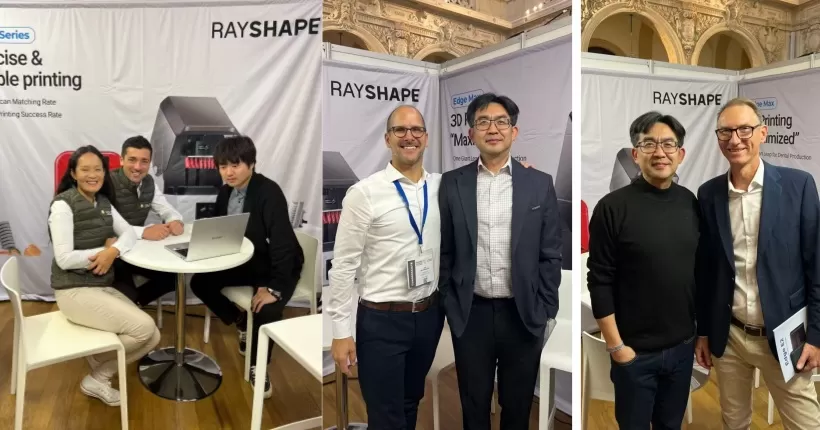 Bereitstellung einer „ chinesischen Lösung “für die Digitalis ierung des europäischen Lehrstuhls: Der Edge mini von Reisai Intelligence wird auf der Aria Digital Fair von französischen Zahnärzten auf sich aufmerksam