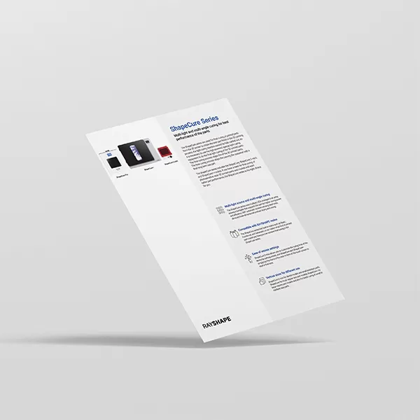 Shape Cure Produkt handbuch