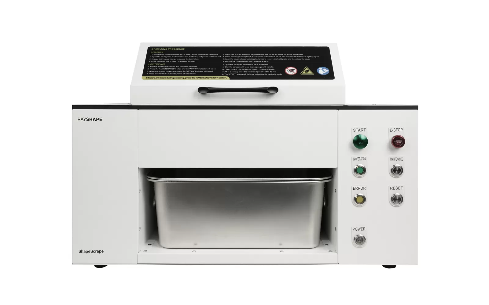 Automat isierter Schaber