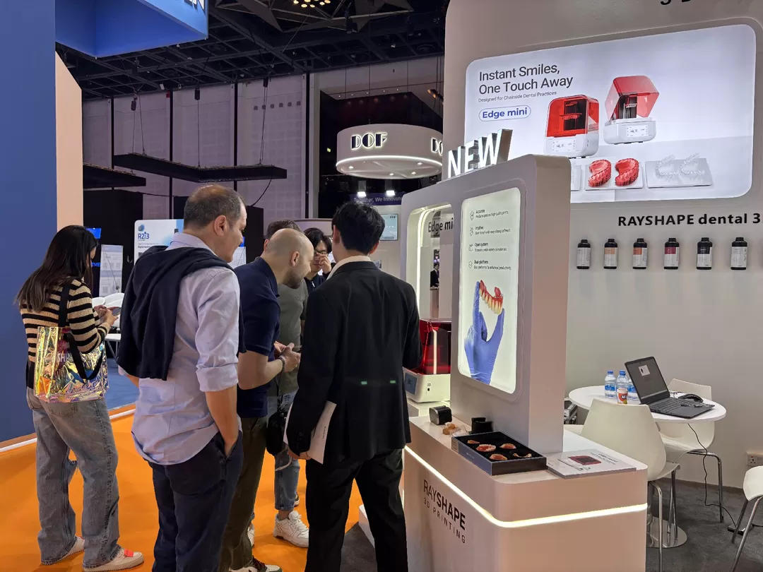 RAYSHAPE Stuns at Dubai International Dental Exhibition RAYSHAPE Stuns at Dubai International Dental Exhibition