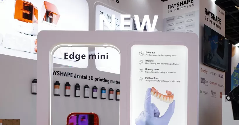 Starker Start des neuen Jahres | RAY SHAPE betäubt auf der Dubai Internat ional Dental Exhibition, frühzeitige Exposition gegenüber neuen Produkt-Edge-Mini löst hitzige Diskussionen aus