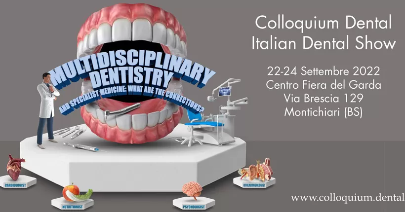 RAY SHAPE wird vom 22. bis 24. September 2022 auf dem Dental Colloquium, Italian Dental Show, in Monti chiari, Italien, ausgestellt